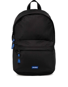 Рюкзак с логотипом, черный Hugo