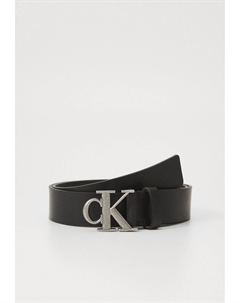 Пояс MONOGRAM PLAQUE BUCKLE, черный Calvin klein jeans