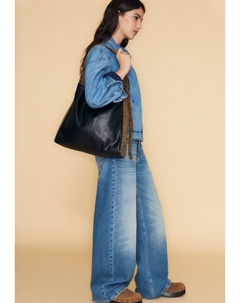 Сумка-тоут SHOPPER, черный Pull & bear