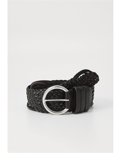 Пояс WAVE BRAID BELT, черный Michael michael kors