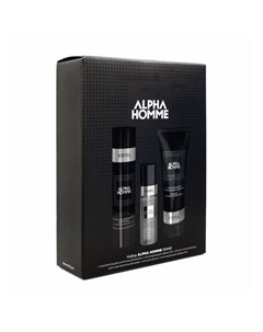 Alpha Homme Набор для мужчин SENSE шампунь для волос 250мл гель для душа 250мл лосьон после бритья 1 Estel