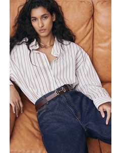 Кожаный ремень, коричневый H&m