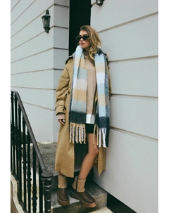 Шарф HEAVYWEIGHT - REGULAR FIT, синий Next