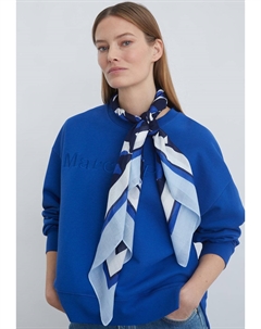 Шарф QUADRATISCHES AUS SOFTEM, синий Marc o'polo
