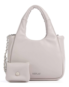 Сумка через плечо из искусственной кожи, бежевый Replay