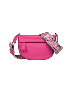 Сумка через плечо, на молнии, плетеный ремень, женская, цвет Mixed Rose Tom tailor