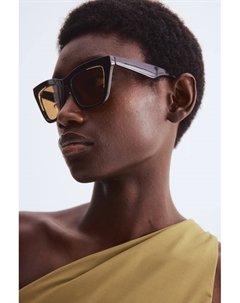 Солнцезащитные очки «кошачий глаз», черный H&m