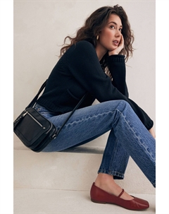 Сумочка на длинном ремешке, черный Next