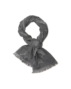 Мужской шарф - Feris, тканый шарф, василек, логотип, двухцветный, цвет Dunkelgrau One Size Joop