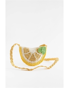 Соломенная сумка, желтый Next