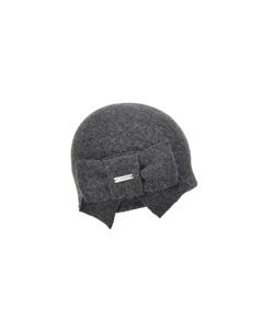 Прогулочная шапка с бантом 18527-0, цвет Anthrazit One Size Seeberger