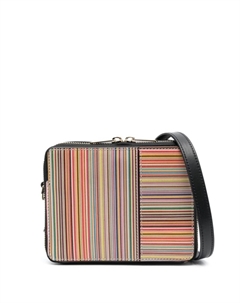 Сумка через плечо Signature Stripe, черный Paul smith