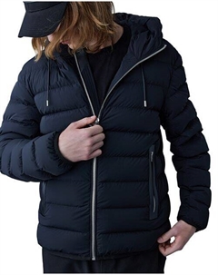 Легкий пуховик Jack Agile-360 с капюшоном, цвет Black Mackage