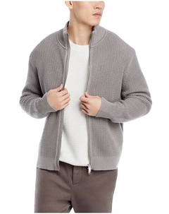 Куртка-свитер на молнии Gary Cashton спереди, цвет Gray Theory