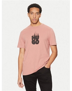 Футболка обычного кроя Dalayer 50535363, розовый Hugo