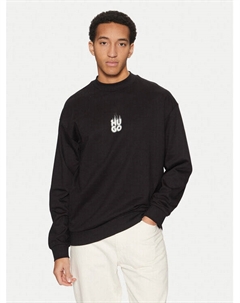 Свободный крой толстовки Durungu 50530427, черный Hugo