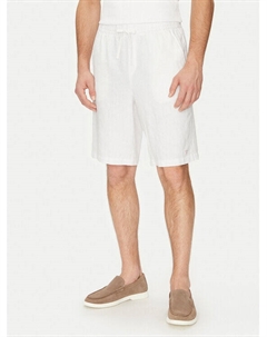 Шорты из ткани обычного кроя F5GD00 WH4J0, белый Guess