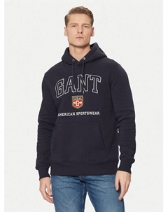 Толстовка обычного кроя 2044004, синий Gant