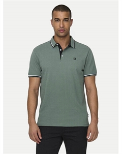 Рубашка поло стандартный крой Fletcher 22024827, зеленый Only & sons