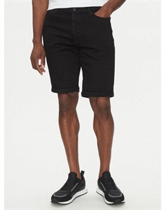 Джинсовые шорты обычного кроя 50537718, черный Hugo