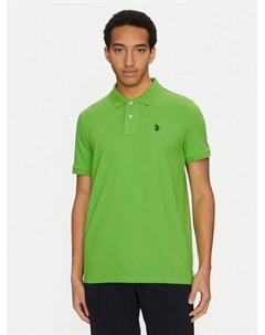Рубашка поло стандартный крой MUP3637, зеленый U.s. polo assn.