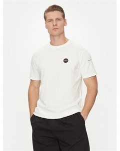 Футболка обычного кроя S-Badge NP0A4I3N, белый Napapijri