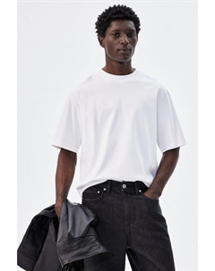 Футболка свободного кроя., белый H&m