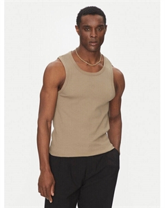 Облегающий топ-майка Dapota 50542089, коричневый Hugo