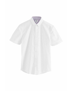Рубашка REGULAR FIT STRETCH OXFORD SHORT SLEEVE , белый Next