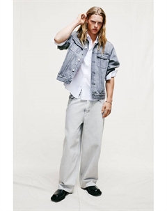 Очень мешковатые джинсы, серый H&m