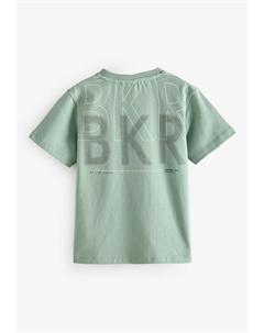 Футболка с принтом, зеленый Baker by ted baker