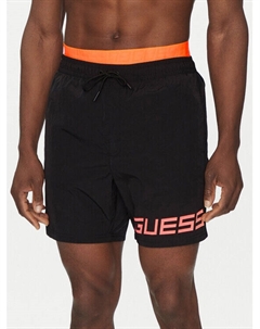 Шорты для плавания стандартный крой F5GT12 WH1C2, черный Guess