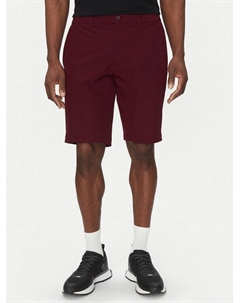 Шорты облегающего кроя из ткани S_Commuter_10.5 inch 50540337, красный Boss