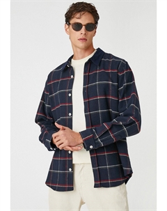 Рубашка CHECK PLAID, цвет dark blue Koton