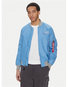 Куртка-Бомбер стандартный крой MA-1 TTC Two Tone 126101, синий Alpha industries