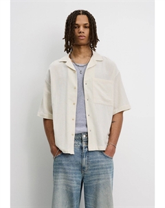 Рубашка RUSTIC CHECK, белый Pull & bear