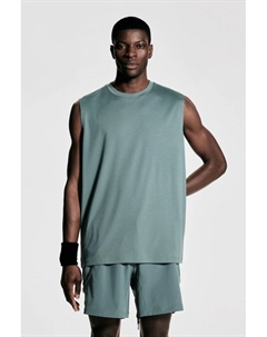 Спортивная майка с драймувом, стандартного кроя, зеленый H&m