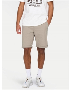 Шорты из ткани обычного кроя Peter 22027905, бежевый Only & sons