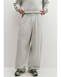 Брюки WIDE LEG, светло-серый Pull & bear