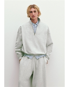 Толстовка, светло-серый Pull & bear