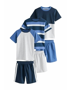 Пижама REGULAR FIT - 3 PACK SET, синий Next