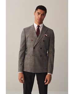 Куртка Nova Fides в клетку, серый Next