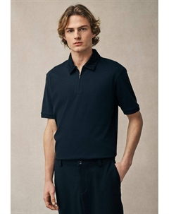 Рубашка поло FLOCKED , черный Next