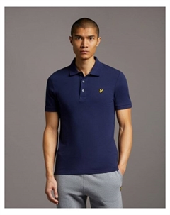 Футболка поло, синий Lyle & scott