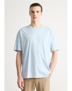 Футболка с принтом NUSTROYO, синий Hugo