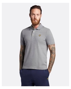 Футболка поло, серый Lyle & scott
