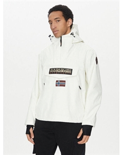 Анорак свободного покроя Rainforest Next Sum NP0A4ILW, белый Napapijri