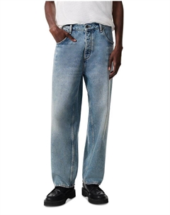 Аутентичные жесткие мешковатые джинсы цвета Beacon Blue, синий Rag & bone