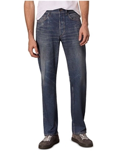 Fit 4 Miramar свободный крой махровые спортивные брюки джинсы, синий Rag & bone