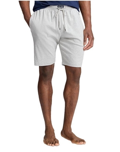 Роскошные пижамные шорты из мерсеризованного хлопка, серый Polo ralph lauren